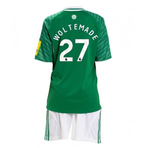 Newcastle United Nick Woltemade #27 Udebanetrøje Børn 2025-26 Kortærmet (+ Korte bukser)